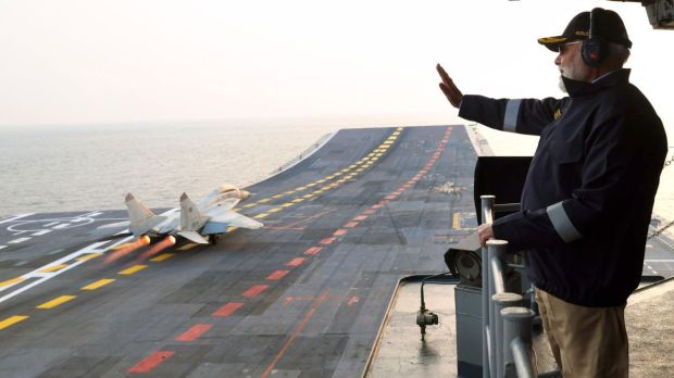 PM Narendra Modi also took to X earlier today, where he expressed his joy of celebrating Diwali with the nation’s navy personnel. “Witnessed an awe-inspiring Air Power Demo on INS Vikrant, showcasing precision and prowess. The take-off and landing of MiG-29 fighters on a short runway, both in daylight and in the dark night, was a breathtaking display of skill, discipline and technological excellence,” he posted on X. (Image Source: @narendramodi official account on X)