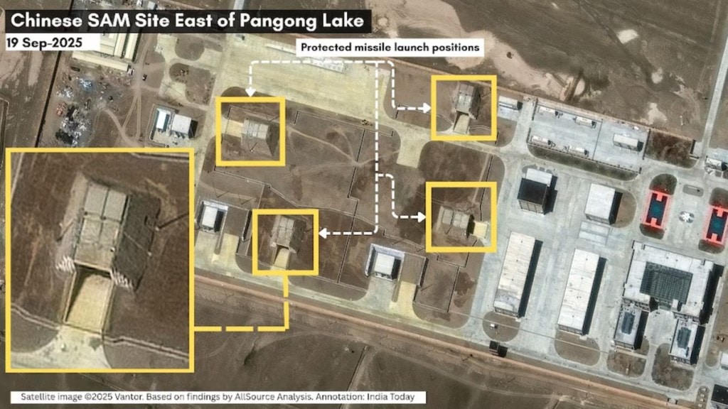 China expands Air-defence facility near Pankgong Lake, satellite imagery reveals: Report China expands Air-defence facility near Pankgong Lake, satellite imagery reveals: Report