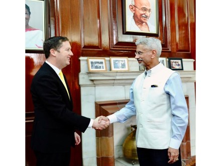 US Ambassador-designate to India, Sergio Gor with External Affairs Minister S Jaishankar (Photo: X@USAmbIndia)