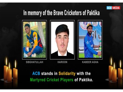 Afghanistan Cricket Board mourns players killed in Pakistan airstrikes
