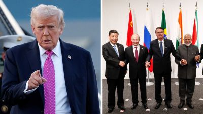 ‘They’re all dropping out’ – Trump claims tariffs derailed BRICS’ alliance ambitions