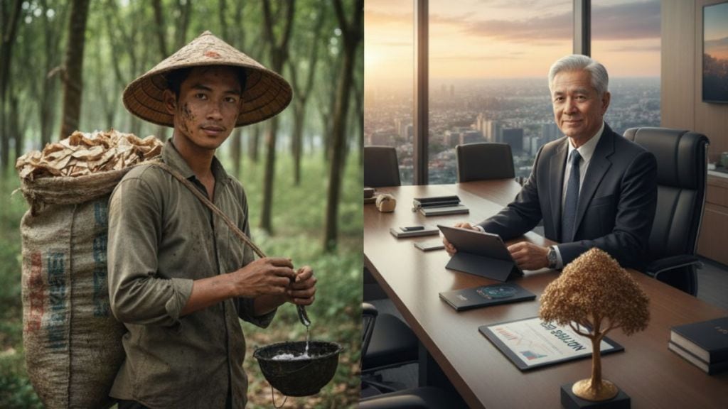 Indonesia’s richest man was once a rubber collector but now has a net worth of $46.2bn