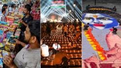In Pictures | India gets ready for Diwali amid record shopping and rising pollution