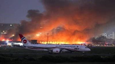 Flights resume at Dhaka airport after cargo section blaze; losses may top $1 billion