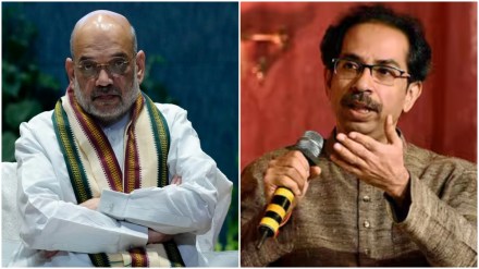 Uddhav Thackeray slams Amit Shah Uddhav Thackeray slams Amit Shah