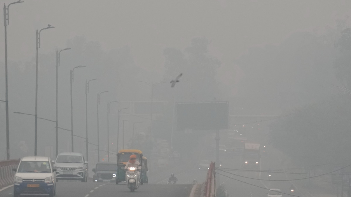 Delhi Air Quality today: Grey haze lingers over city as some areas report AQI over 500 (Image: PTI)