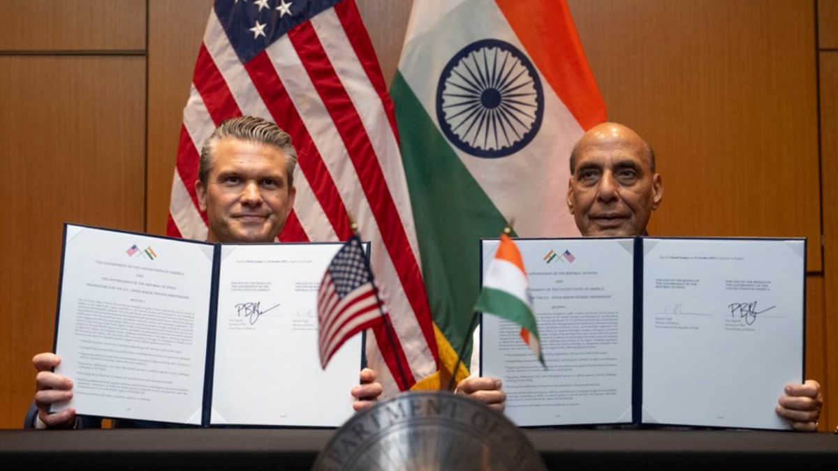 India US sign 10-year defence framework India US sign 10-year defence framework
