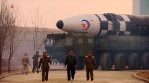 North Korea fires ballistic missile toward East