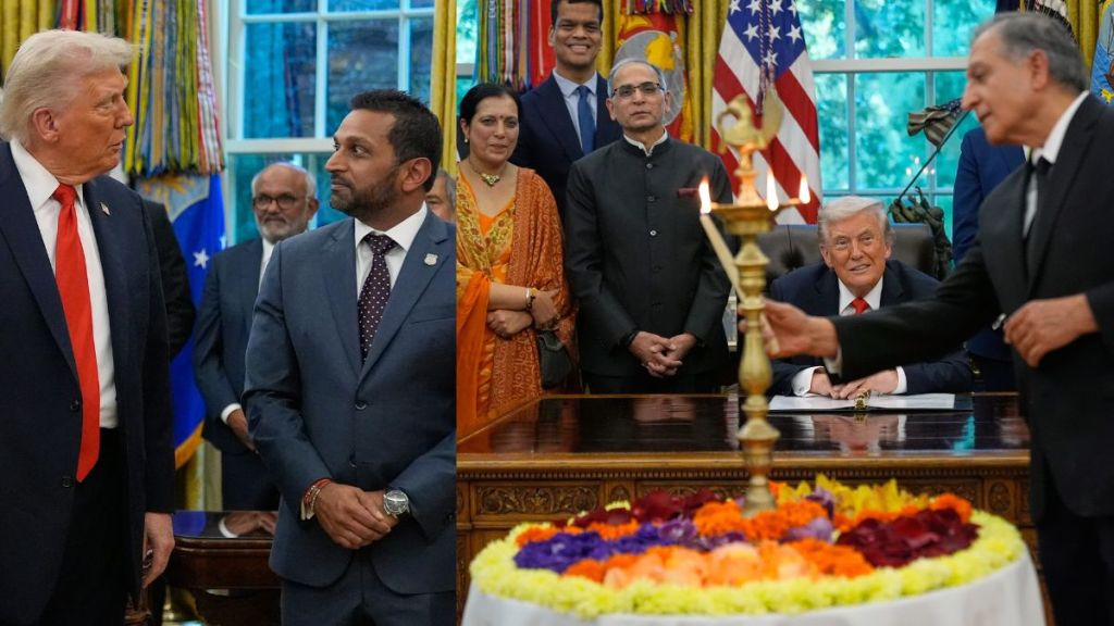 Trump Indian AMerican Diwali