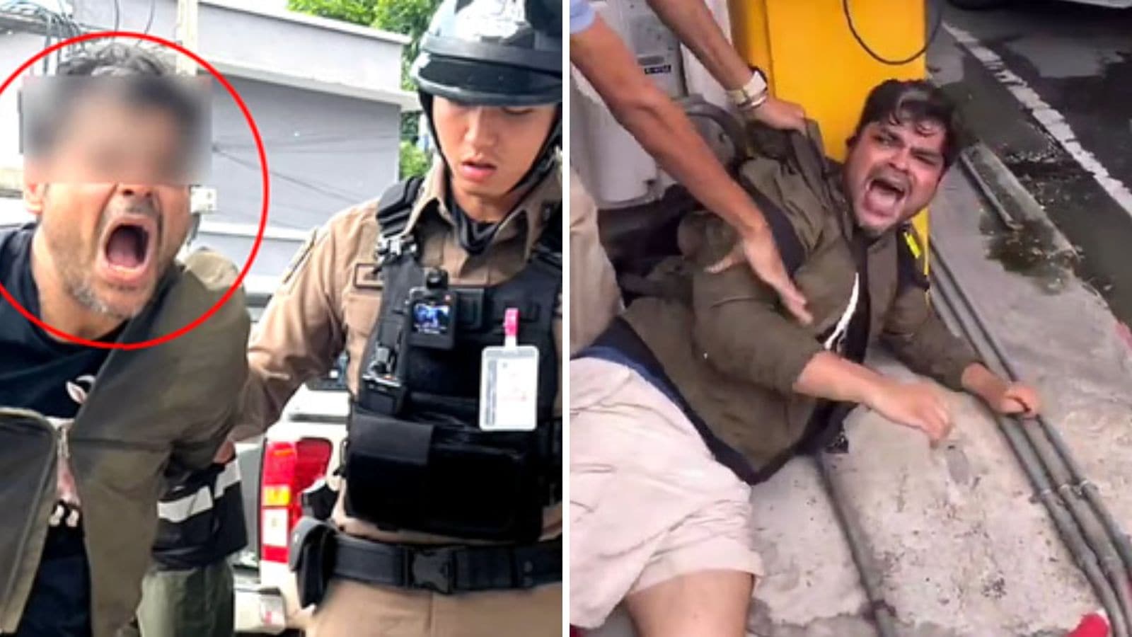 Indian man arrested by police in Bangkok after waving a pistol-shaped lighter at pedestrians