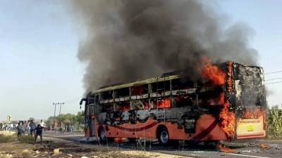 Jaisalmer bus tragedy: PM Modi announces Rs 2 lakh ex-gratia for kin