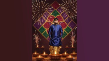 Nano banana neo modern diwali