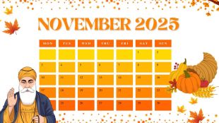 November 2025 festival and observances