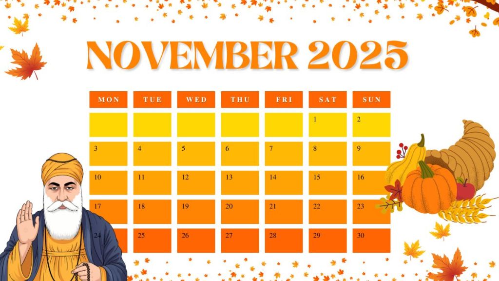 November 2025 festival and observances