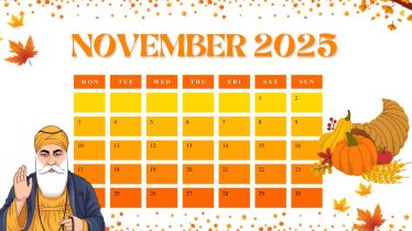November 2025 festival and observances
