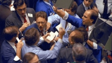 the stock market crashed as the Dow Jones Industrial Average plunged 508 points,