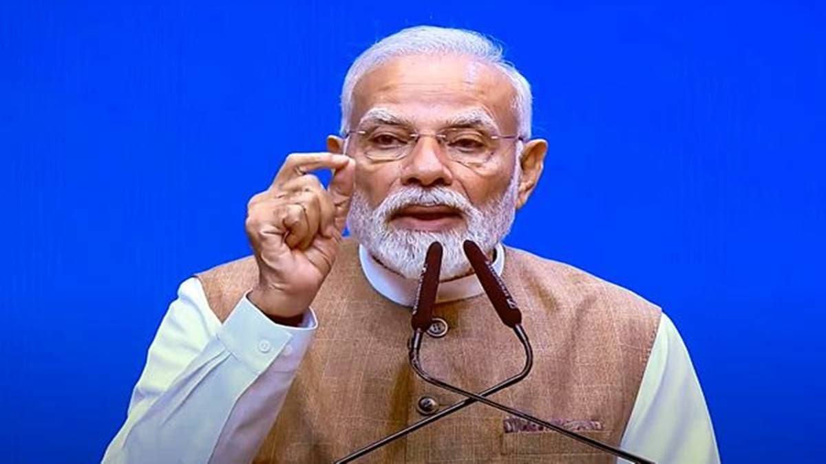 'Cong embedded ‘urban naxals’ within major institutions': PM Modi at Ramnath Goenka Lecture