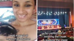 ‘Surviving the month was…’: Single mom who couldn’t pay Rs 32,000 fee attends her graduation as guest