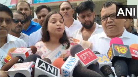 Bihar Elections 2025: RJD candidate breaks down in tears over cancellation from Mohania seat, says 'EC was forced by BJP' (ANI video screengrab) Bihar Elections 2025: RJD candidate breaks down in tears over cancellation from Mohania seat, says 'EC was forced by BJP' (ANI video screengrab)