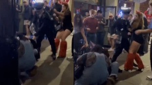 US man assaults university student in Georgia while dressed as Nazi soldier, video shows horrifying attack (X video screengrab)