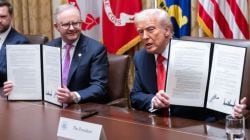 ‘I don’t like you either’: Trump’s awkward exchange with Australian ambassador who once called him a ‘village idiot’