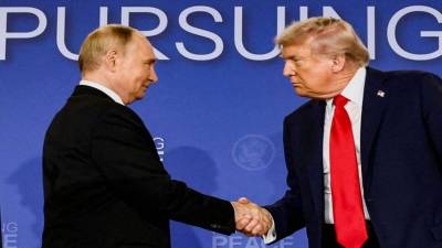 ‘I’m not going to be wasting my time’: Trump rules out meeting Putin