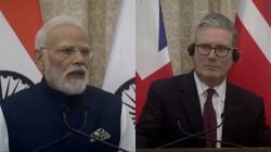 UK PM Keir Starmer India Visit LIVE Updates: PM Modi, Starmer arrive at Jio World Center for CEO Forum