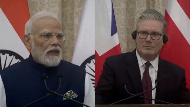 PM Modi- Keir Starmer Trade Meeting LIVE Updates, UK PM Keir Starmer India Visit LIVE