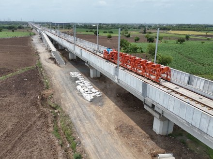 Total length of the corridor will be 508 km, including 352 km in Gujarat and the UT of Dadra and Nagar Haveli, and 156 km in Maharashtra (Photo: ANI)