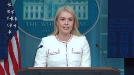 White House Press Secretary Karoline Leavitt
