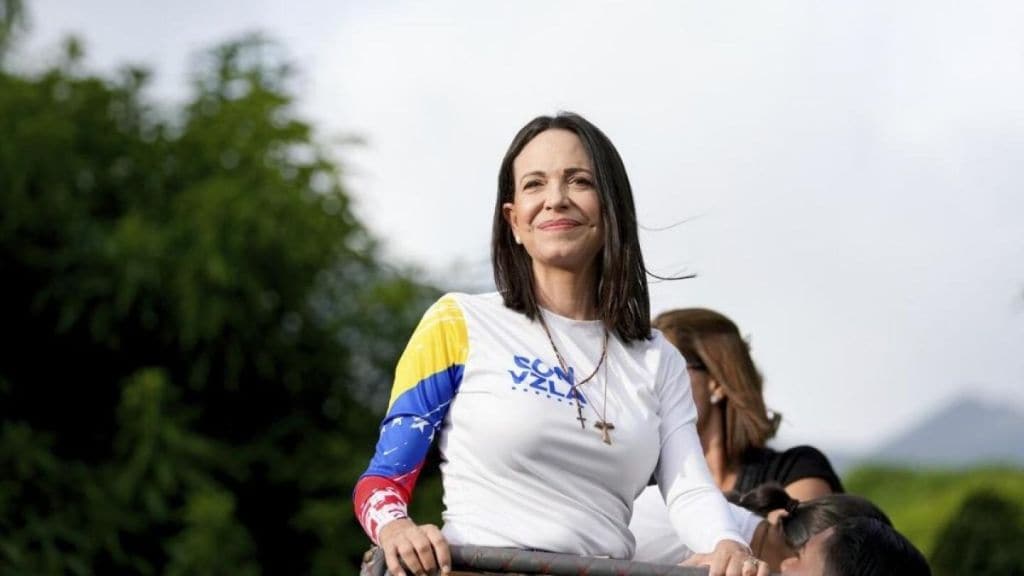 When Nobel Peace Prize winner María Corina Machado praised Trump and Rubio hailed her 'patriotism'