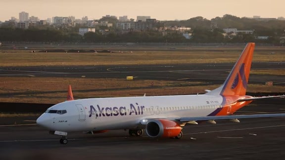 The Akasa Air flight from Pune to Delhi landed safely in Delhi shortly after 10 am on Friday, following a bird strike.