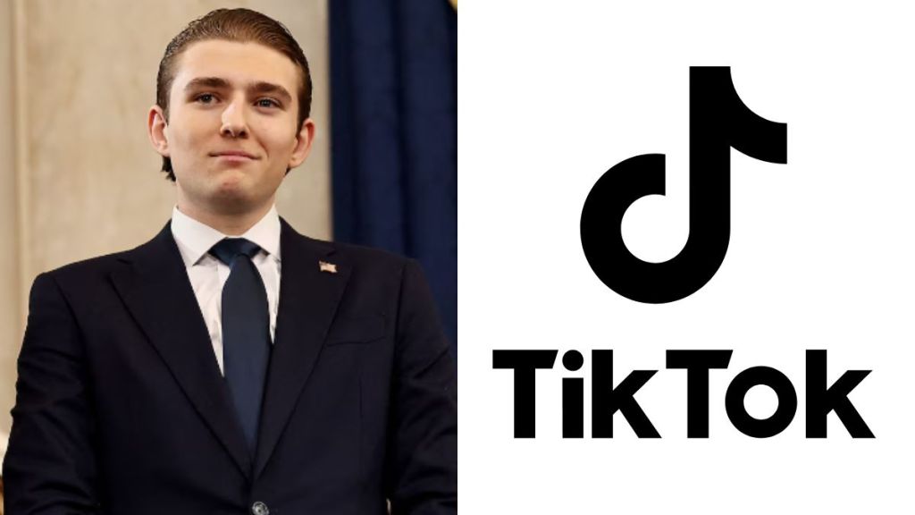 Barron trump tiktok