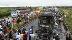 Drunk ‘biker’ behind Kurnool tragedy? Man seen driving recklessly moments before Andhra bus fire