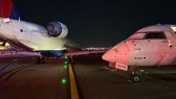 Moment after 2 Delta planes collide into each other at NYC airport caught on cam: Watch