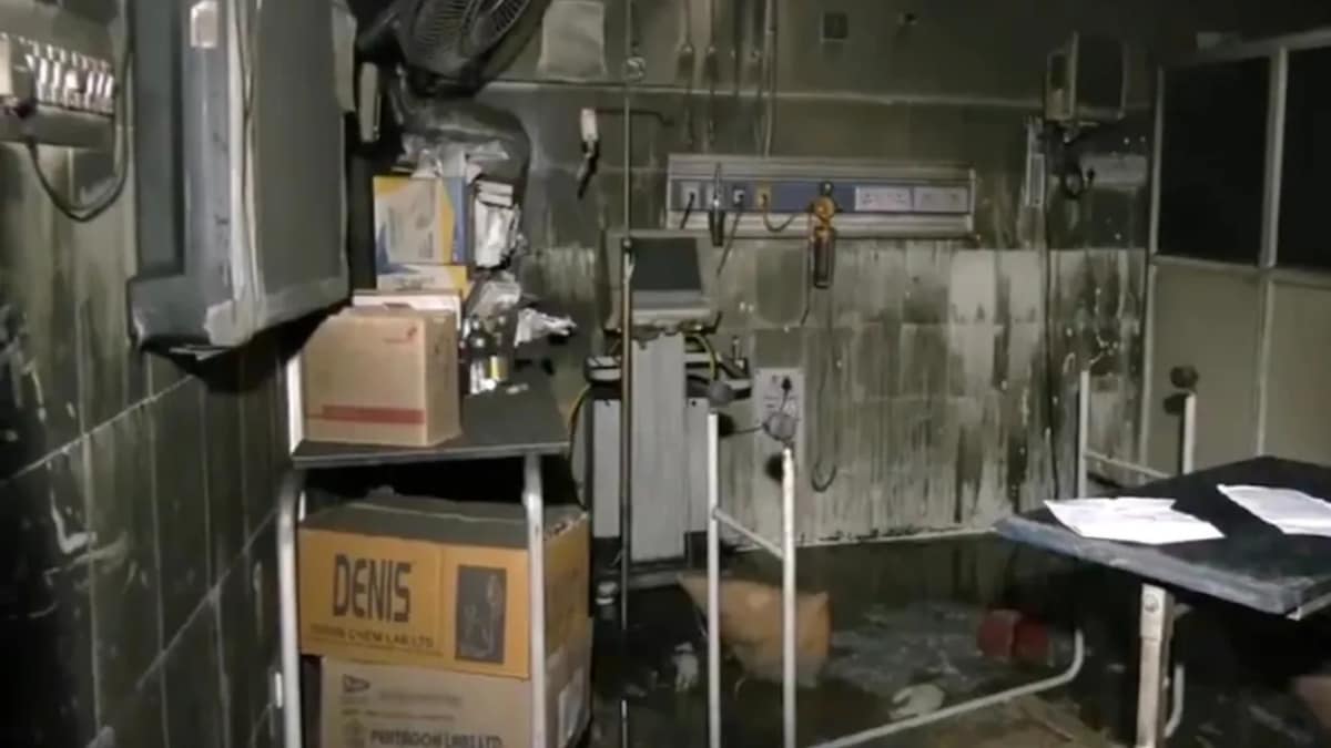 Six dead after fire breaks out in Jaipur’s SMS hospital ICU; Rajasthan CM Bhajanlal Sharma visits site