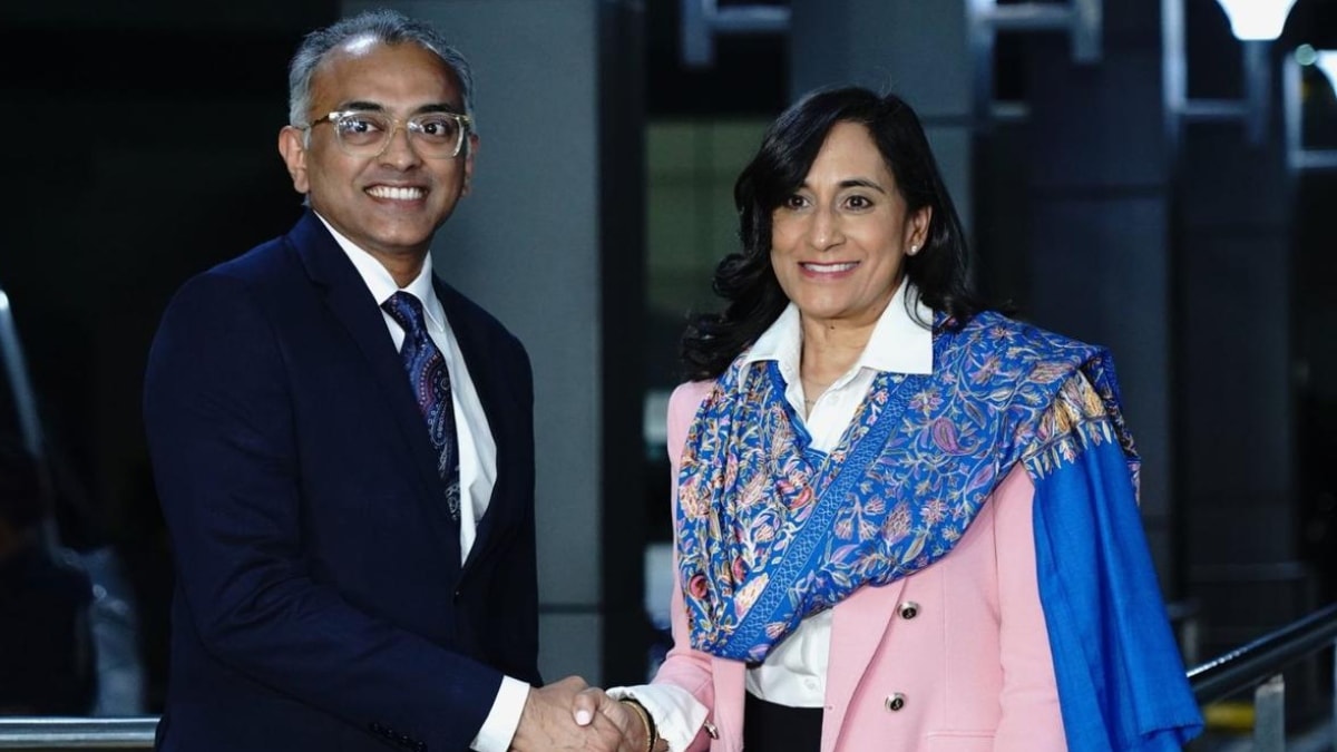 Canadian Foreign Minister Anita Anand arrives in Delhi for