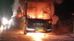 Kurnool bus fire tragedy: Chandrababu Naidu expresses shock as several feared dead in Hyderabad-Bengaluru highway accident