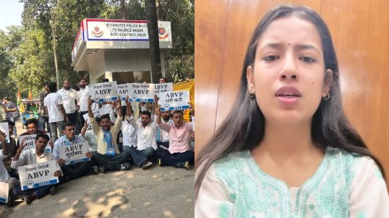 ‘He smirked, I raised my hand,’ ABVP’s Deepika Jha defends slapping Ambedkar College professor ‘He smirked, I raised my hand,’ ABVP’s Deepika Jha defends slapping Ambedkar College professor