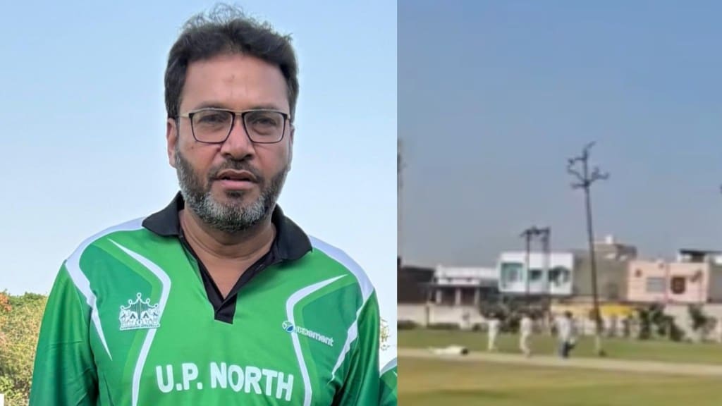 Veteran cricketer collapses and dies on pitch moments after winning match in UP’s Moradabad