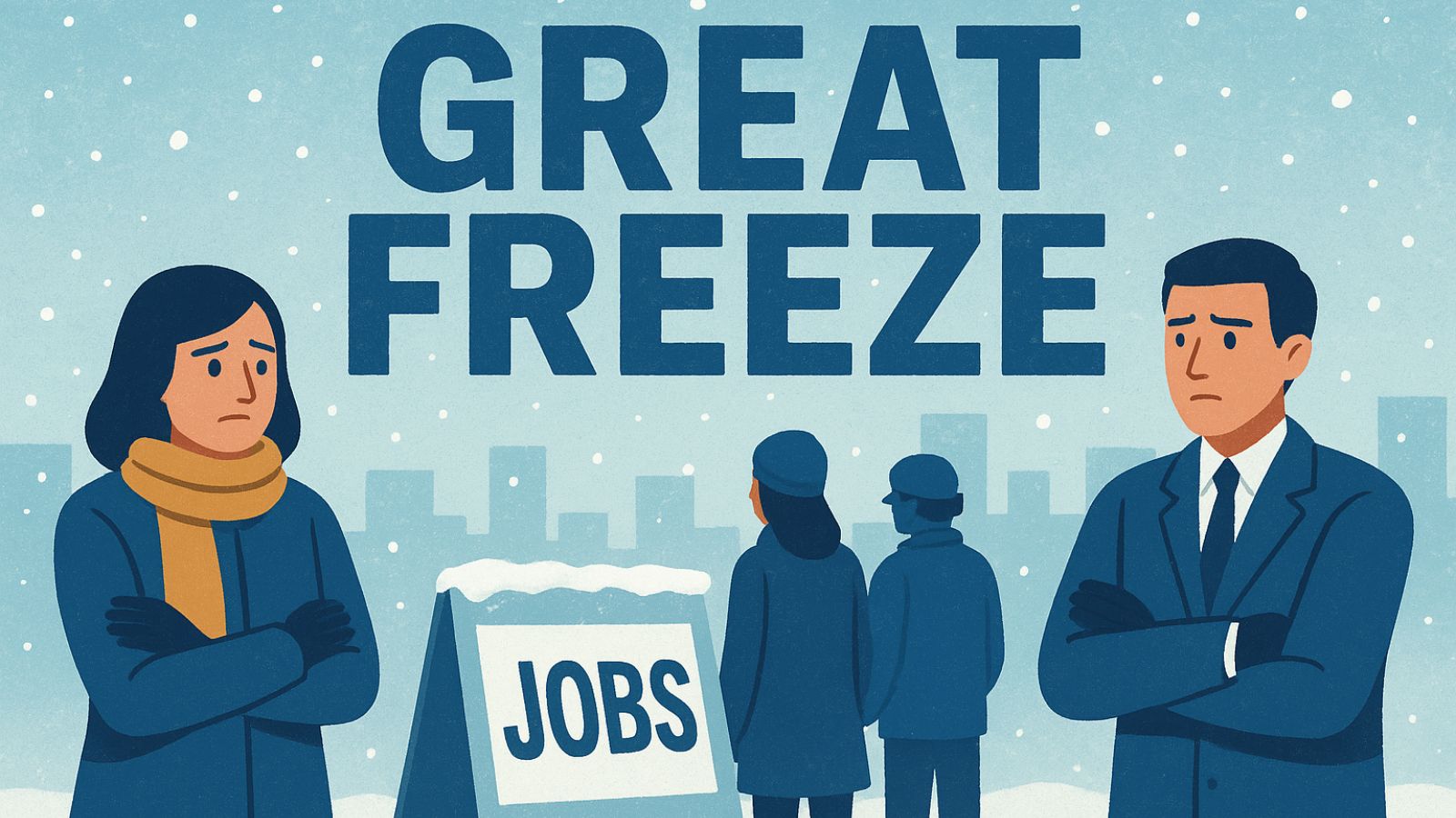 US Job Market Enters a 'Great Freeze' Amidst Uncertainty
