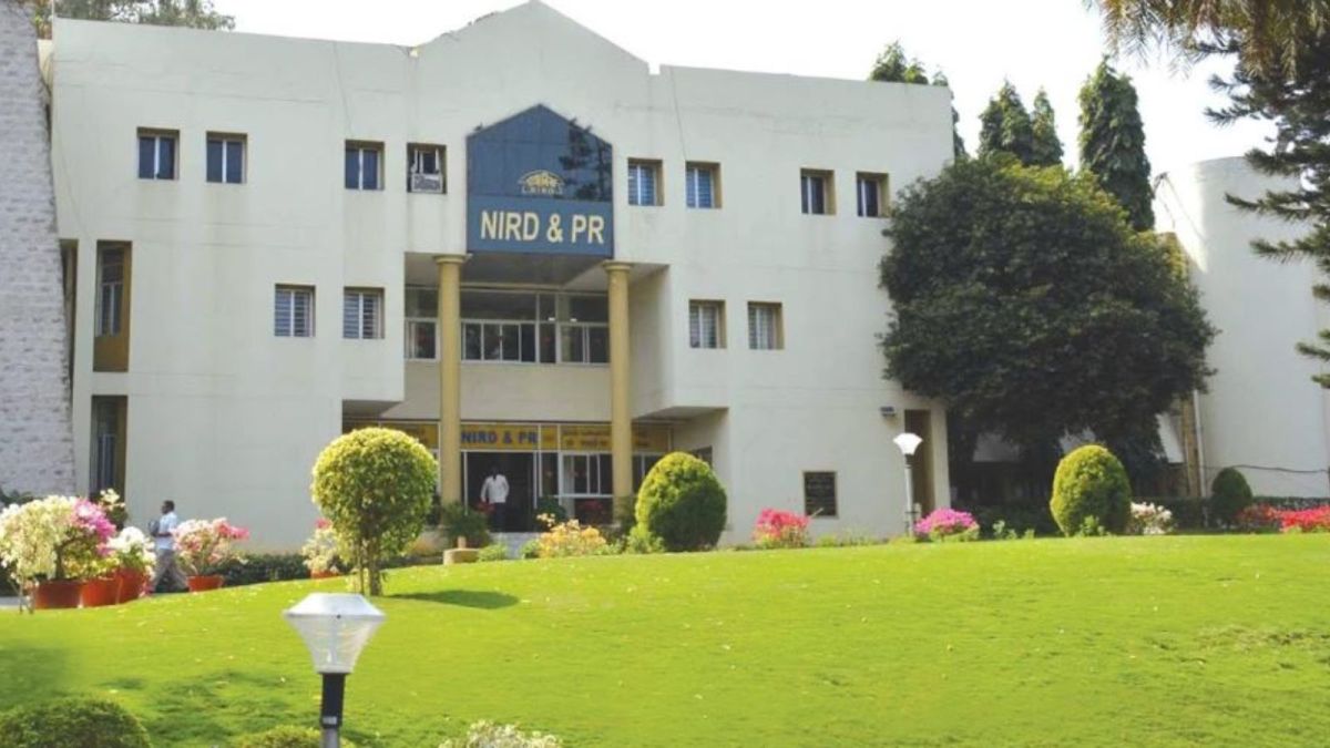 The headquarters of India’s apex institute for rural development and panchayat training. The headquarters of India’s apex institute for rural development and panchayat training.