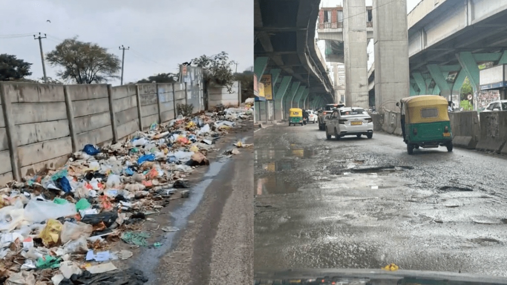 It’s Congress vs JD(S) over the development in Karnataka. The debate on the infrastructure in the state has been brewing for weeks and follows Biocon founder Kiran Mazumdar-Shaw’s sharp criticism of Bengaluru’s pothole-ridden and garbage-strewn roads.