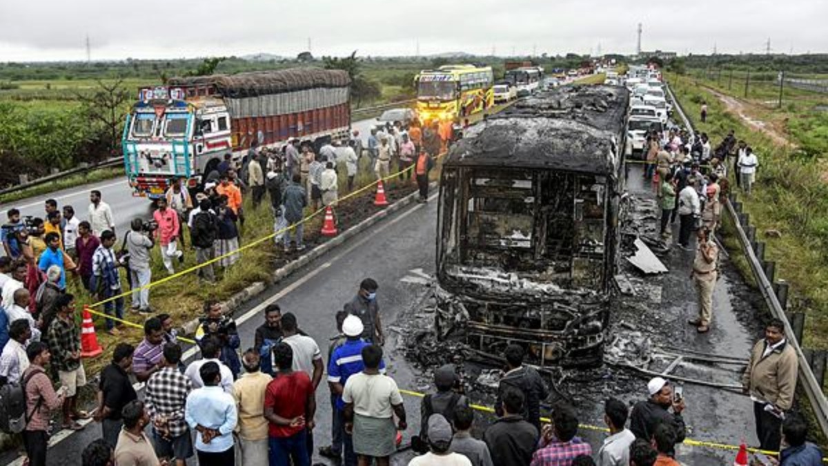 Kurnool bus fire: The investigation into the tragic Kurnool bus fire incident has revealed how the fire intensified and killed at least 20 people.