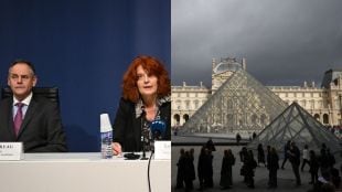 Louvre heist press conference