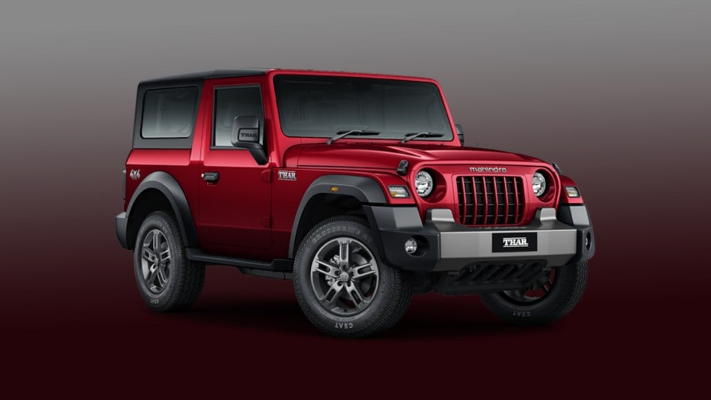 mahindra thar 3 door