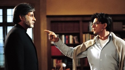 A still from the 2000s hit movie Mohabbatein which turns 25 today. Starring Amitabh Bachchan, Shah Rukh Khan and Aishwarya Rai in the lead roles. (Image courtesy of: Yash Raj Films) A still from the 2000s hit movie Mohabbatein which turns 25 today. Starring Amitabh Bachchan, Shah Rukh Khan and Aishwarya Rai in the lead roles. (Image courtesy of: Yash Raj Films)