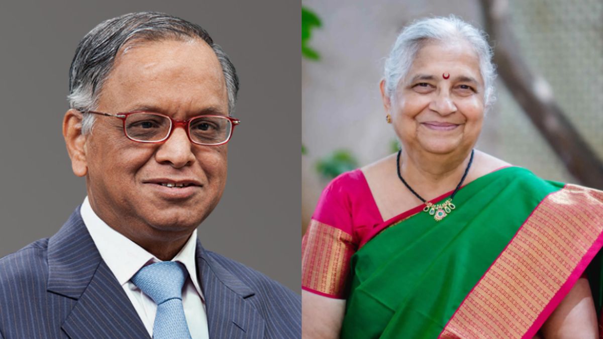 Narayana and Sudha Murthy - caste survey