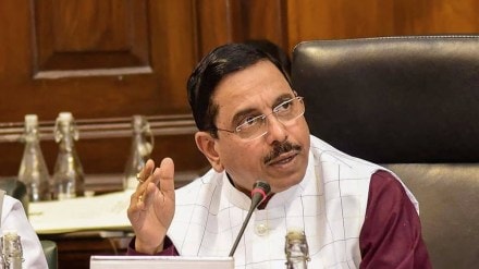 Pralhad Venkatesh Joshi is the Minister of Consumer Affairs, Food and Public Distribution and the Minister of New and Renewable Energy. (Image Source: PTI)