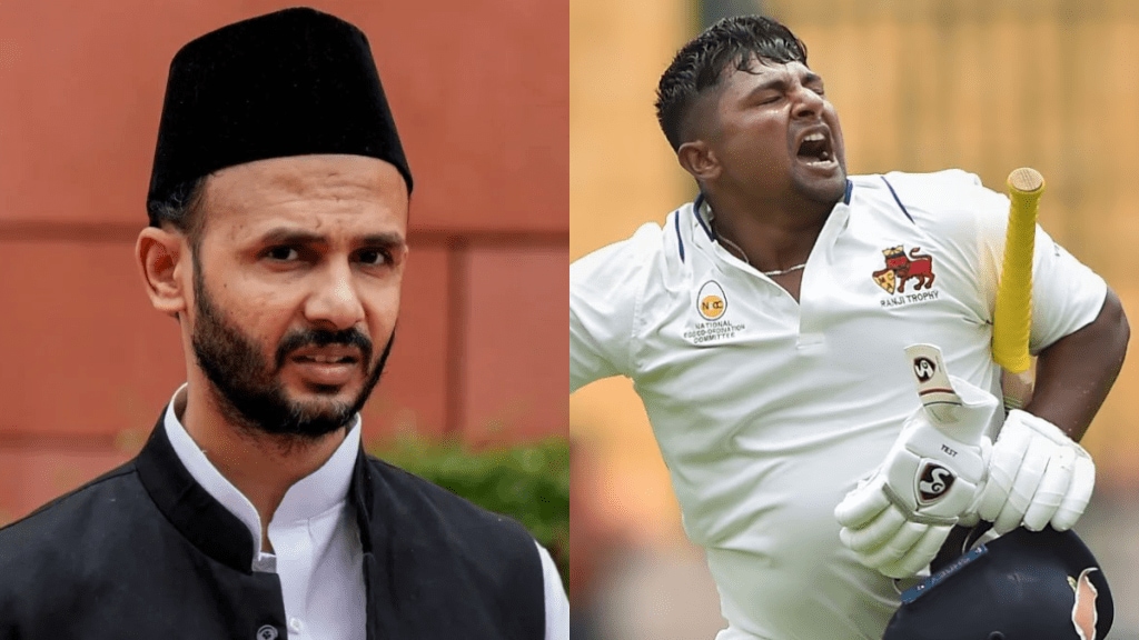 Samajwadi Party MP Zia ur Rahman Barq said that he would raise the matter in Parliament’s Standing Committee for Sports if it is determined that Sarfaraz’s religion influenced his non-selection.